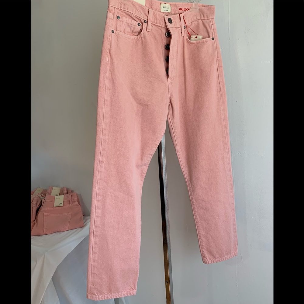 A O. LA High-Rise Girlfriend Slim Jeans - Picture 4 of 8